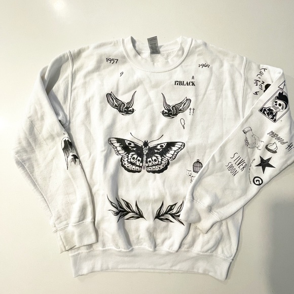 Harry styles tattoo crewneck! - Picture 1 of 3